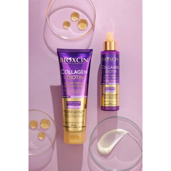 Bioxcin Collagen & Biotin Liquid Conditioner 150 ml – odżywka w sprayu bez spłukiwania